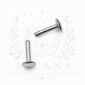 CLEARANCE CAULDRON - Ufo-Shaped Base - Internally Threaded Labret Posts