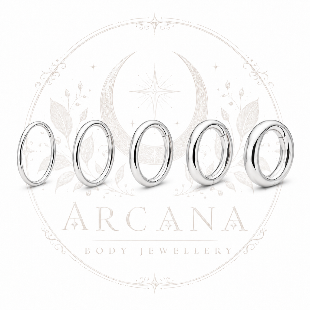 Cauldron Rings Large Gauge Clicker / Hinged Ring – Arcana Body Jewellery