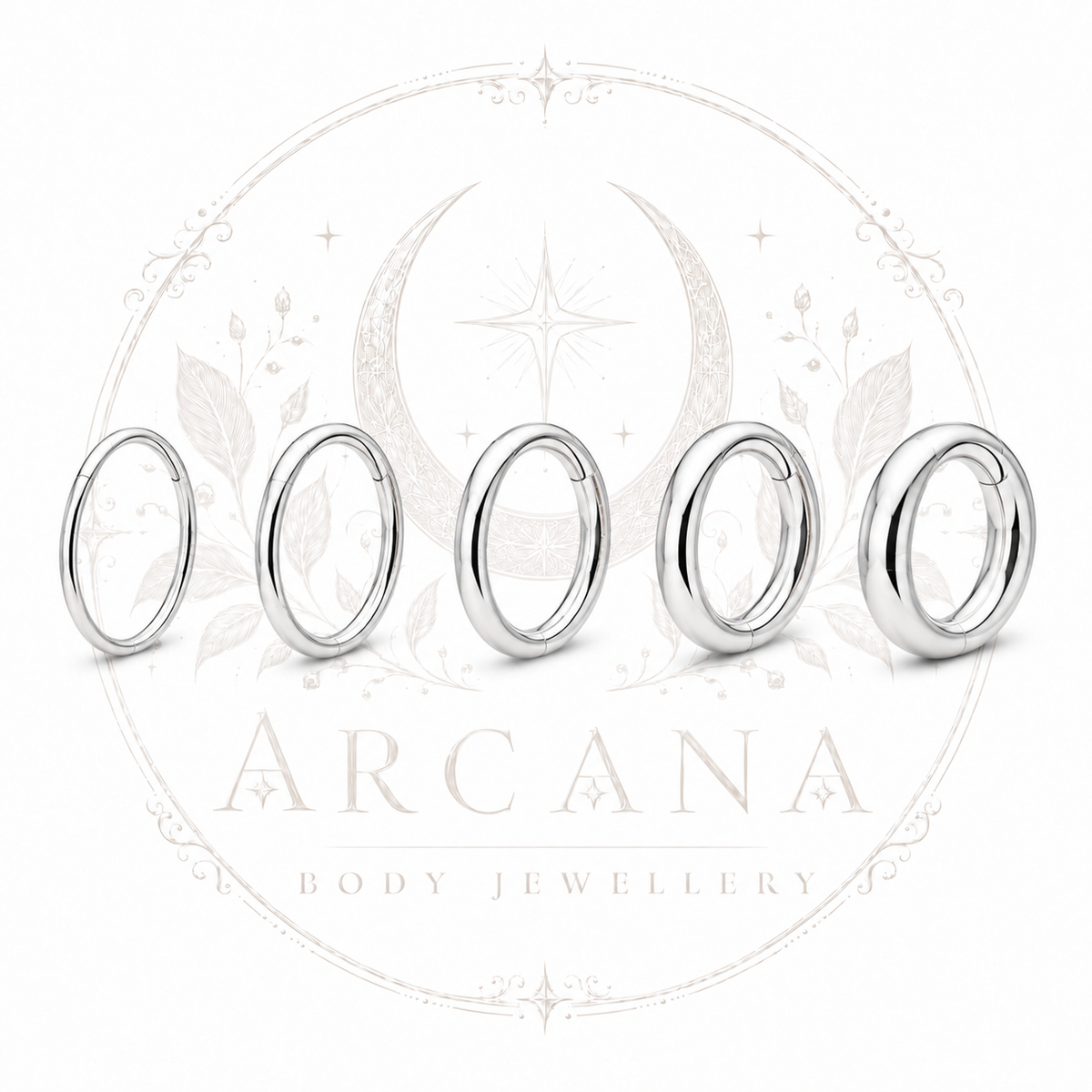 Large Gauge Clicker / Hinged Ring
