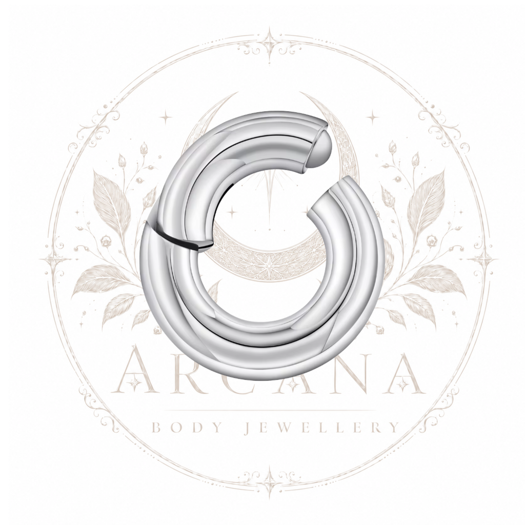 Cauldron Rings Large Gauge Clicker / Hinged Ring – Arcana Body Jewellery