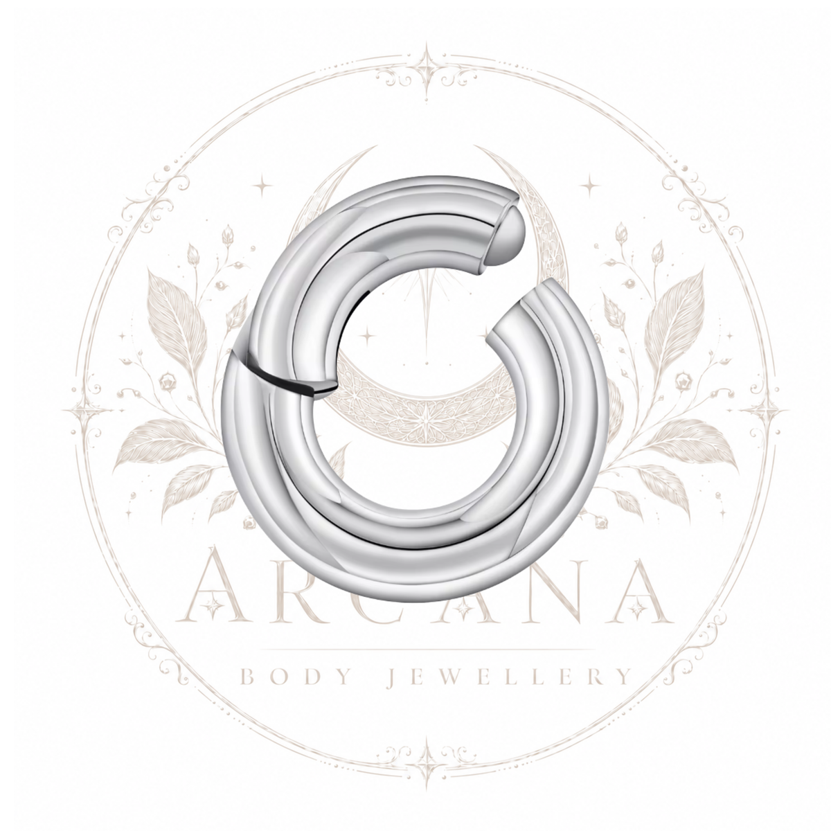 Large Gauge Clicker / Hinged Ring