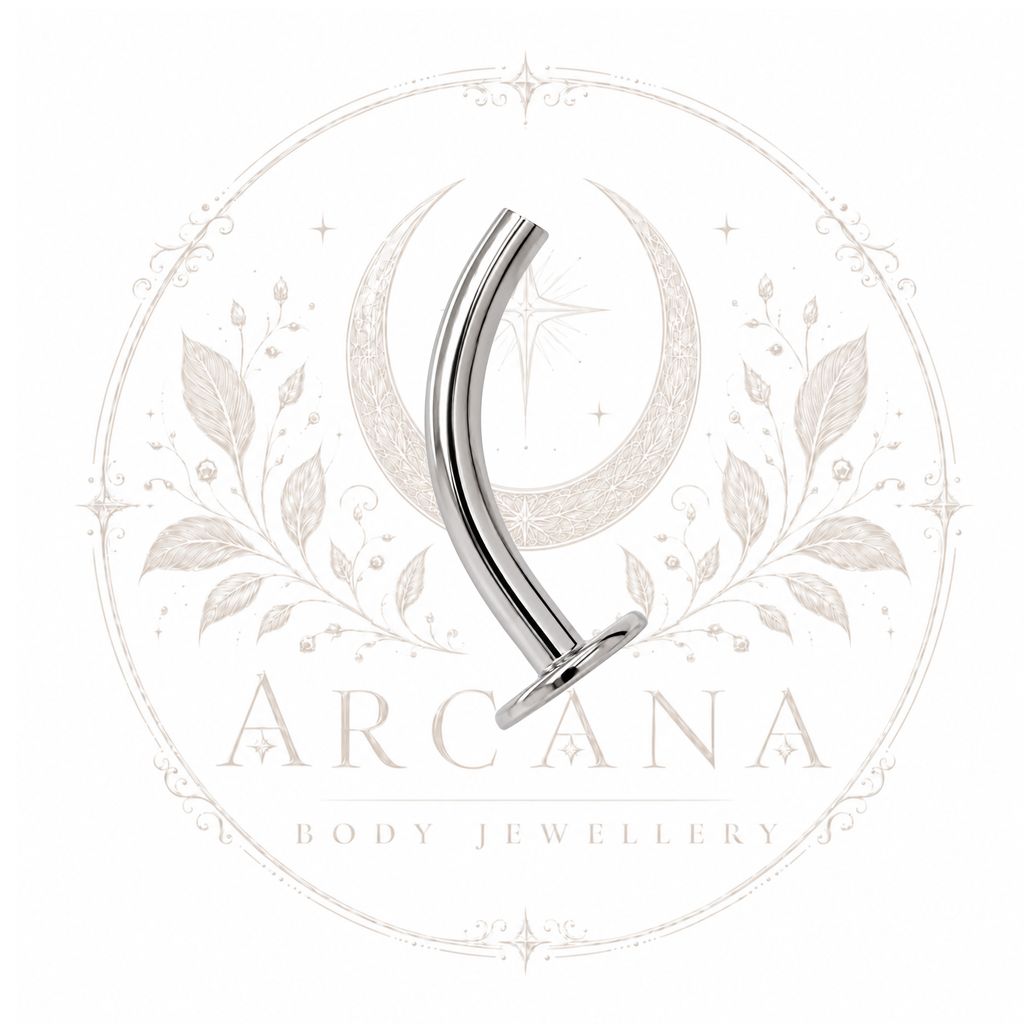 Fixed-Disc Curved Barbell | Internally Threaded