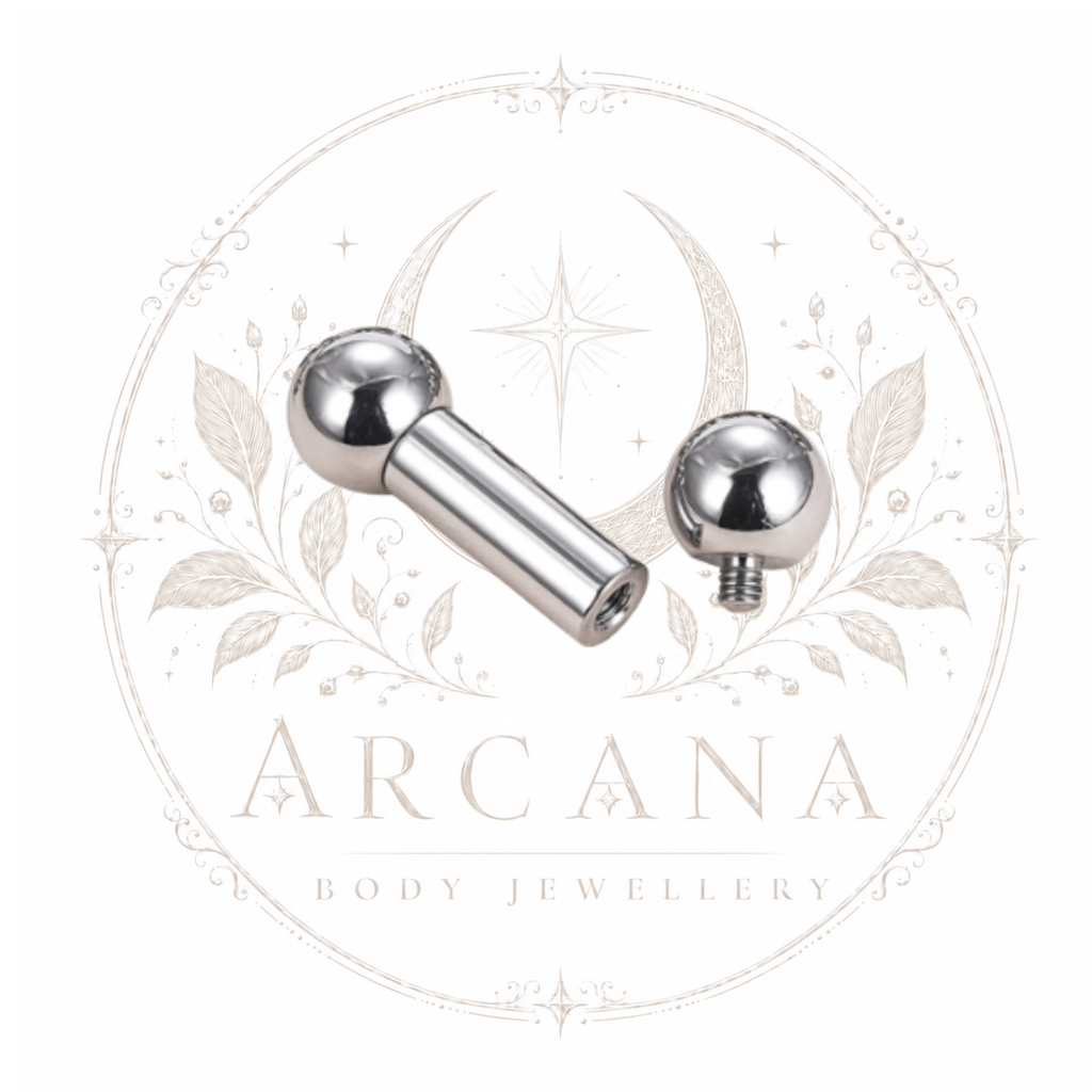 Large Gauge Barbell | Internally Threaded