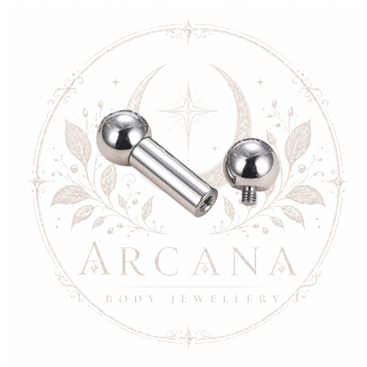 Large Gauge Barbell | Internally Threaded