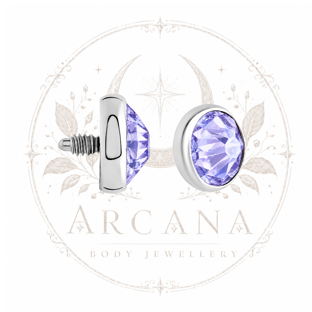 Low Profile Gem Top Attachment | Internally Threaded