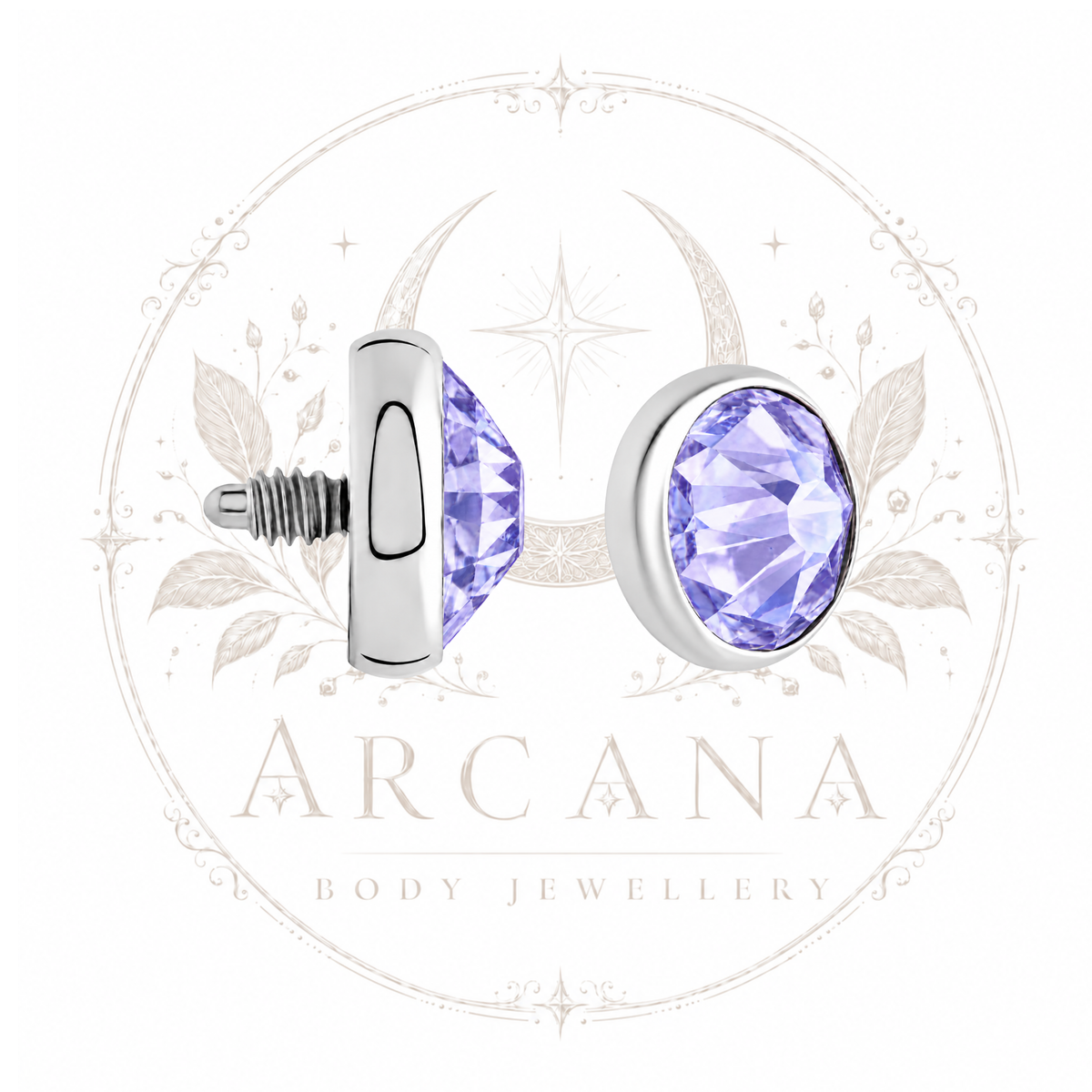 Low Profile Gem Top Attachment | Internally Threaded