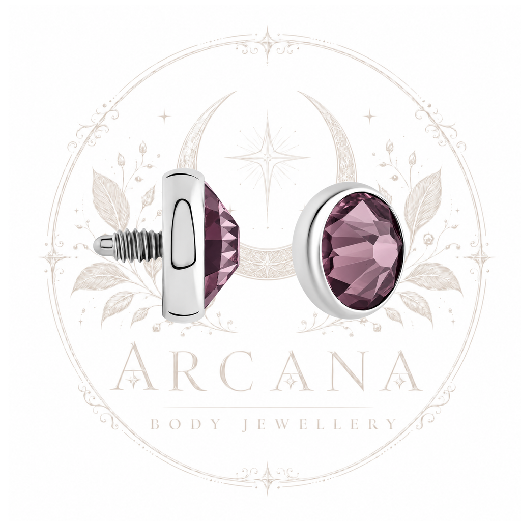 Low Profile Gem Top Attachment | Internally Threaded