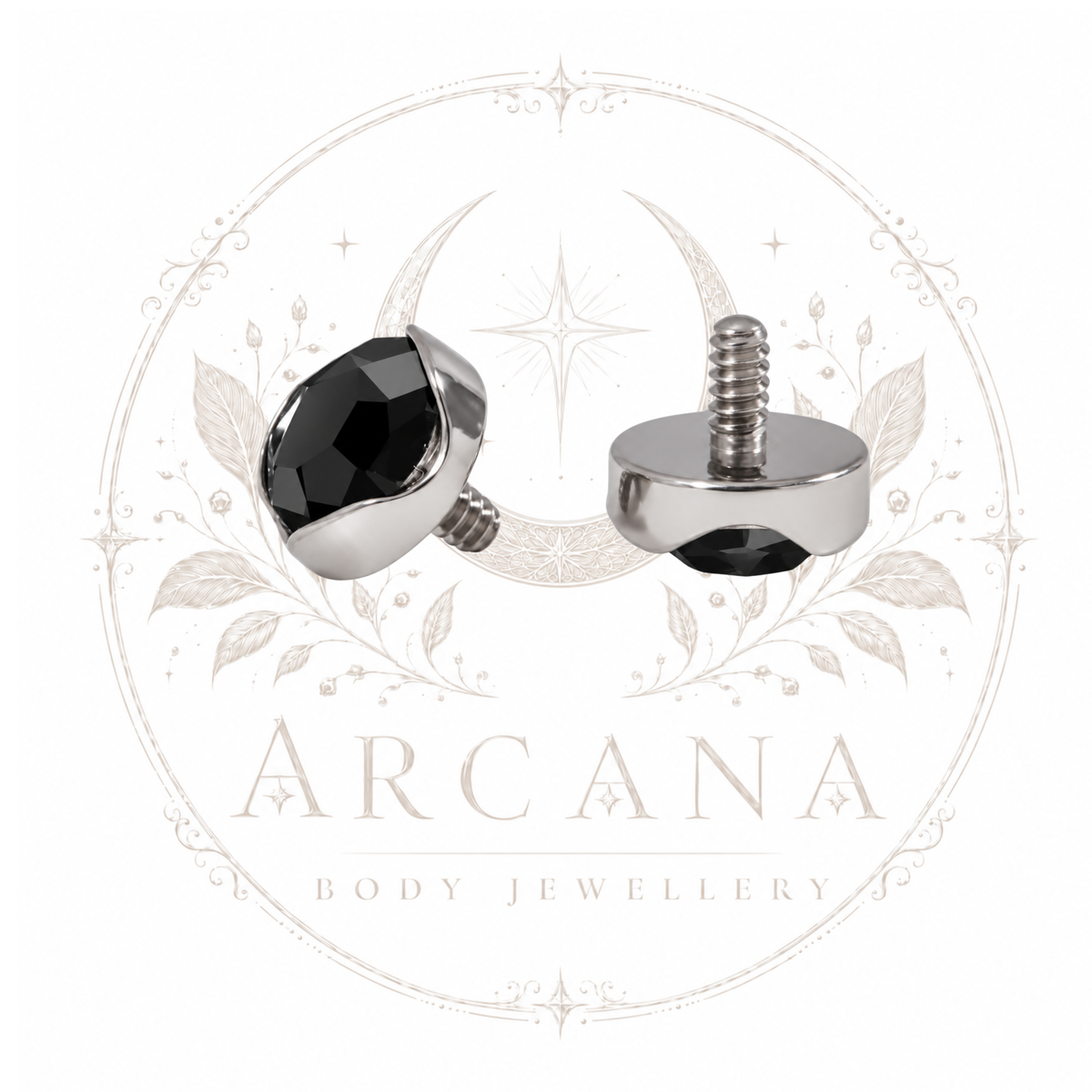 Wavy Bezel - Low Profile Top Attachment | Internally Threaded
