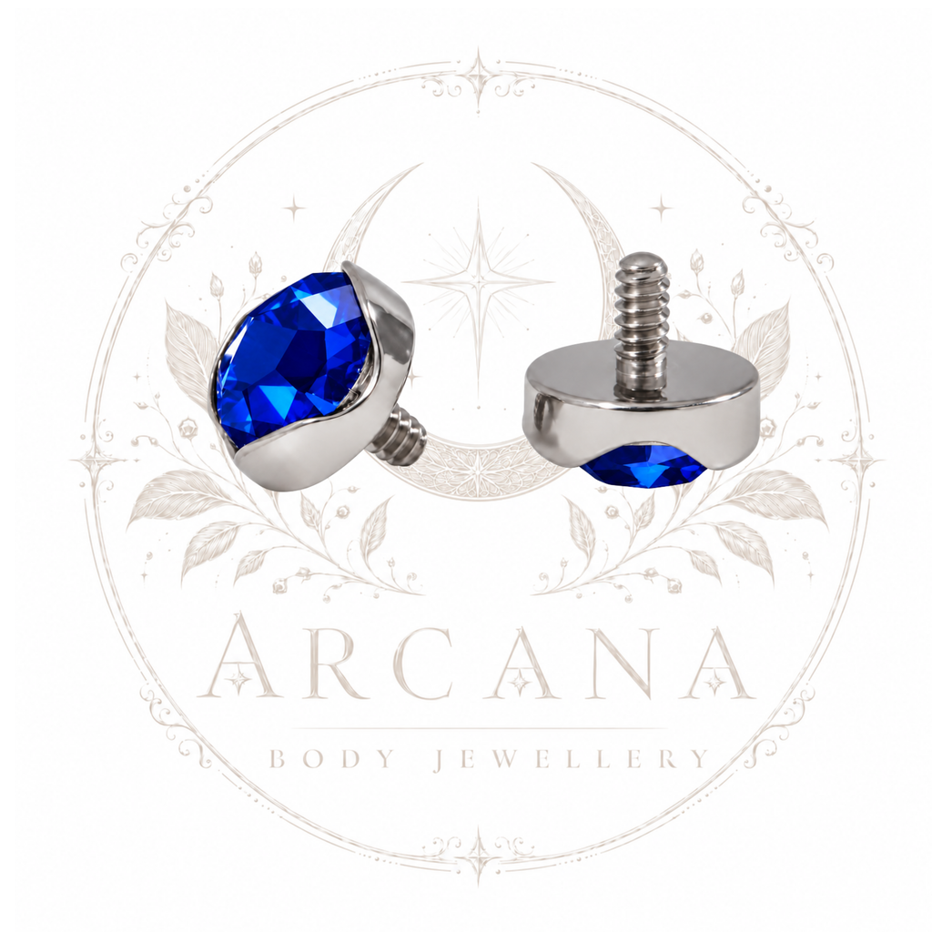 Wavy Bezel - Low Profile Top Attachment | Internally Threaded