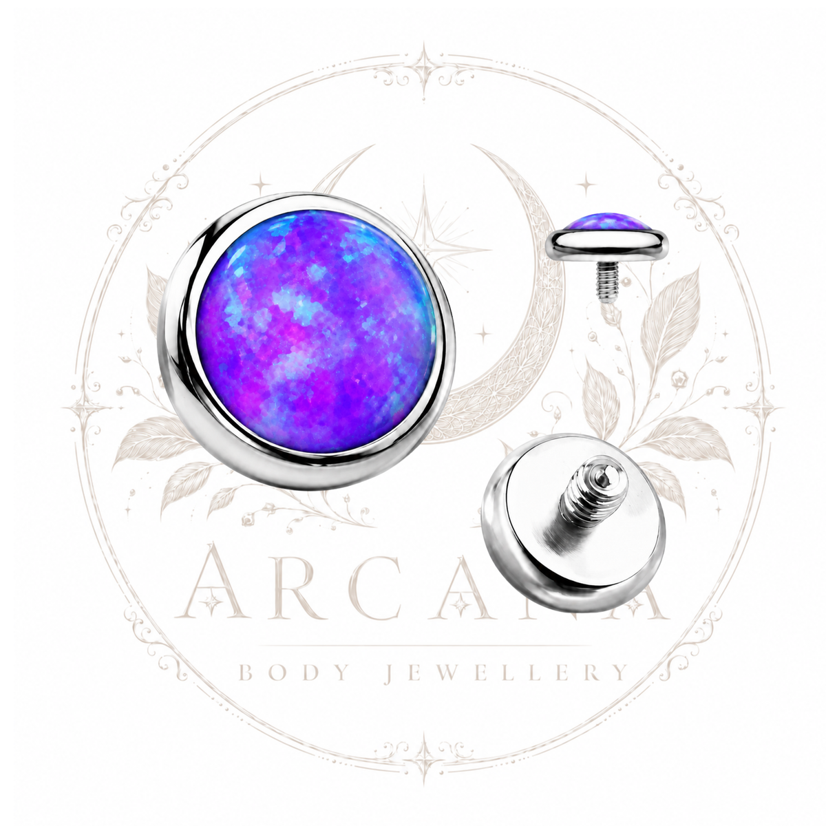 Internally Threaded Opal Attachment
