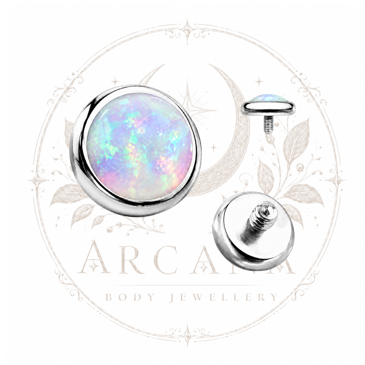 Internally Threaded Opal Attachment