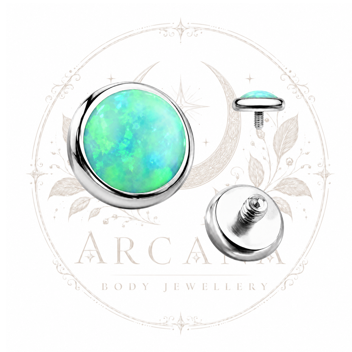 Internally Threaded Opal Attachment