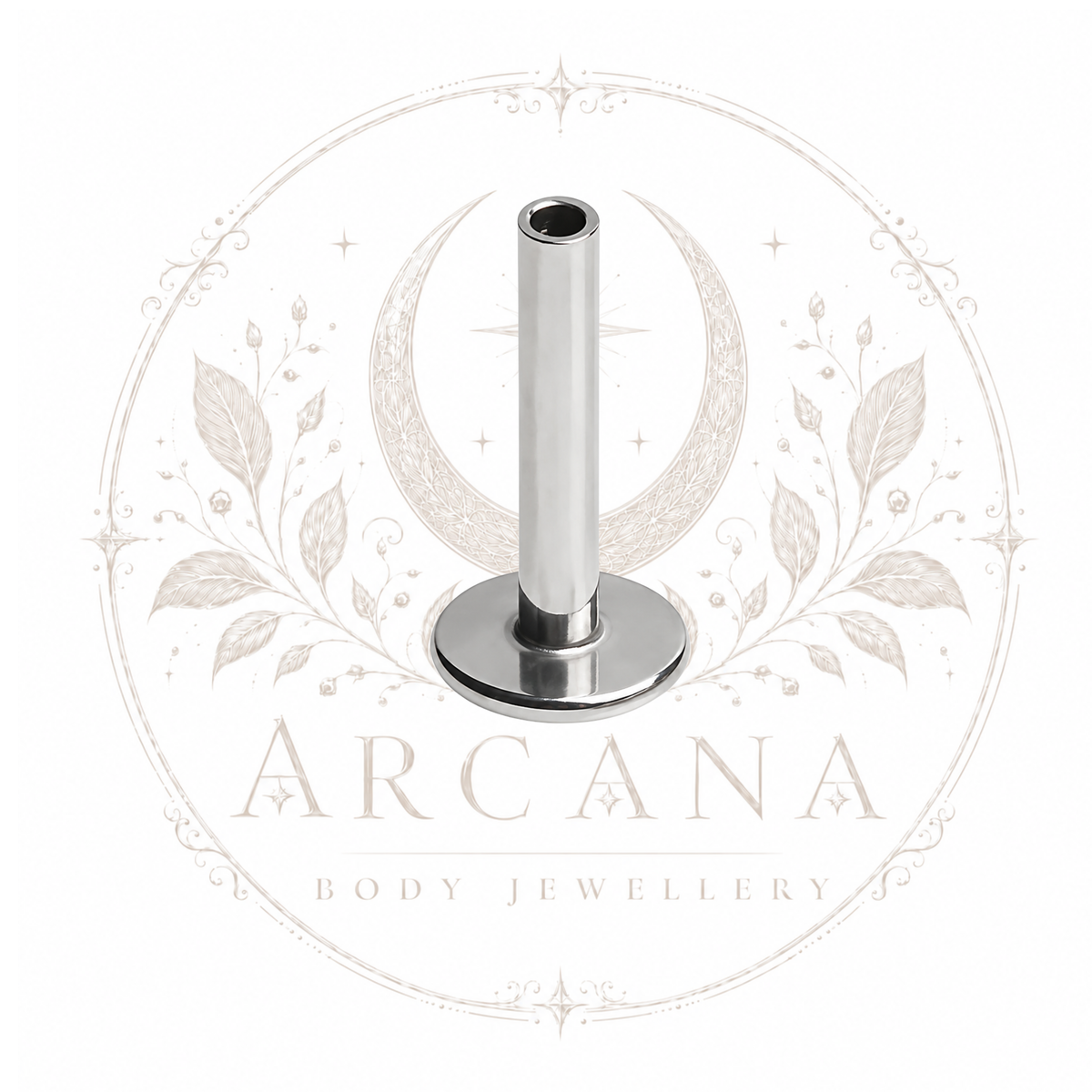 Threadless Labret Post – 4mm Base | Heavy Gauge