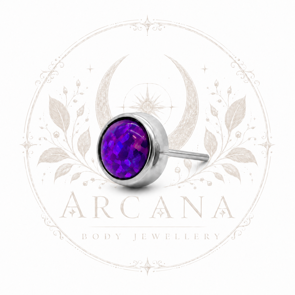 Threadless Opal Bezel Attachment - 4mm