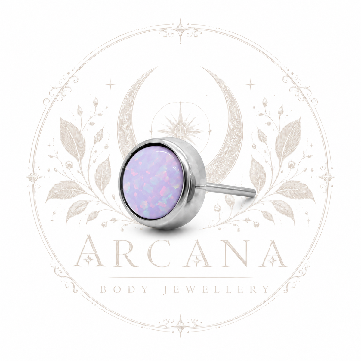 Threadless Opal Bezel Attachment - 3mm