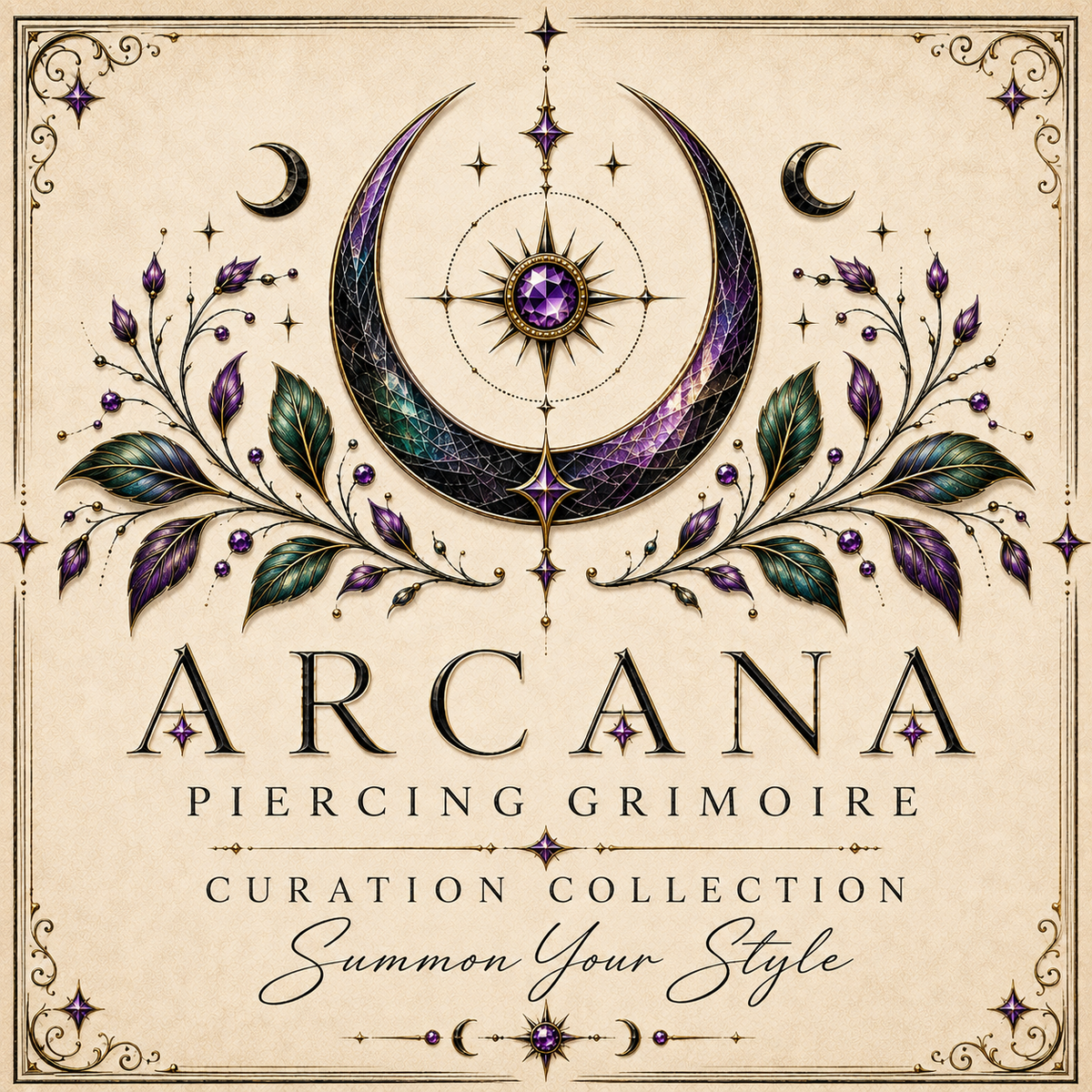 Arcana Piercing Grimoire - Curation Collection